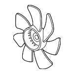 38611R1AA01 - : Fan Blade for Acura: ILX Image