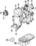 1139470B00 - : Outer Timing Cover Seal for Suzuki Image