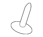 LR106494 - Body: Lower Deflector Screw for Land Rover: Defender 110, Defender 130, Defender 90, Discovery, LR3, LR4, Range Rover, Range Rover Sport, Range Rover Velar Image