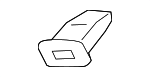 9132667 - Body: Bumper Guide Clip for GM Image