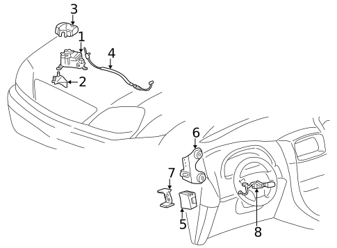 Cruise Control System for 2001 Lexus RX300 #0
