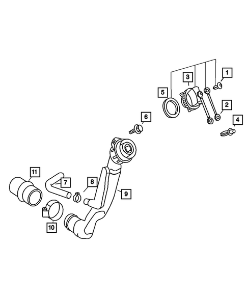Fuel Tank Filler Tube for 2006 Dodge Sprinter 2500 #0