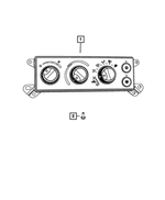 55057077AB - Electrical: A/c And Heater Control for Mopar Image