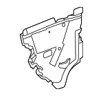 25958435 - Body: Water Deflector for Hummer: H3 Image