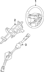 7AW06DX9AA - Steering: Steering Wheel for Dodge: Durango Image