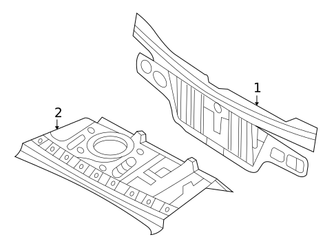 Rear Body for 2008 Kia Optima #0