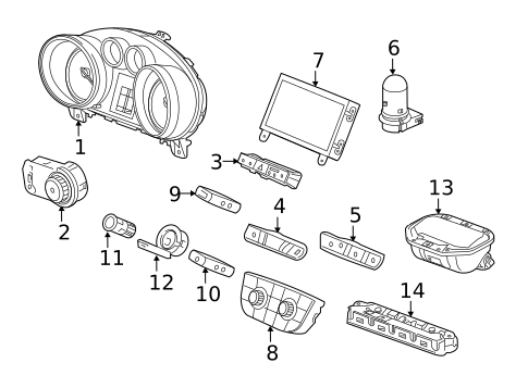 Navigation System for 2017 Buick Cascada #1