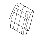 DA8Z7466600DD - Body: Seat Back Cover for Ford Image image