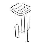 1J0907543A - HVAC: Cabin Air Temperature Sensor for Audi: A6, A6 Quattro, A7 Quattro, Allroad Quattro, R8, RS6, S6, S7 Image