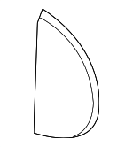 4B0857085A6DP - Body: End Cover for Audi: A6, A6 Quattro Image