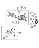 68644724AA - : Axle Housing for Mopar Image