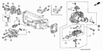 16075P07000 - Engine: O-RING (9.8X1.9) for Honda Image