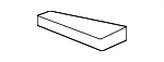 1T0845237 - Body: Windshield Spacer for Volkswagen Image