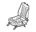 711100C143 - Body: Seat Frame for Toyota: Sequoia Image