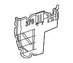 15243092 - Body: Water Deflector for Chevrolet: Trailblazer EXT | GMC: Envoy XL, Envoy XUV Image