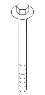 33176760336 - Suspension: Upper Insulator Bolt for BMW Image