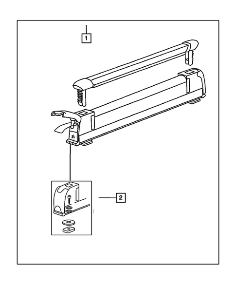 Carriers & Cargo Hauling for 2004 Chrysler Pacifica #2