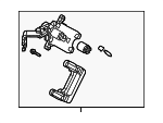 D1Y12698Z - : Caliper Assembly for Mazda: CX-3 Image