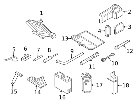 Jack & Components for 2022 Audi SQ7 #0
