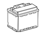 544H5061540 - Electrical: Battery for Toyota: Avalon, C-HR, Camry, Highlander, RAV4, Sienna, Venza, Yaris Image
