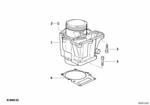 11117652877 - : Cylinder With Piston, Silver for BMW-Motorrad Image