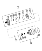 5078643AA - 62TE; 6-Speed; Automatic Transaxle: Thrust Needle Bearing for Mopar Image image