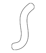 3W3Z5464416CAB - Body: Seat Back Cover for Ford: Crown Victoria Image