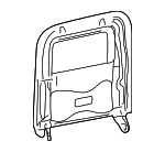 3W7Z5461018AA - Body: Seat Back Frame for Ford: Crown Victoria | Mercury: Grand Marquis, Marauder Image