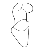 8966830200 - Electrical: ECM Rear Bracket for Lexus: GS300, GS400, IS300 Image