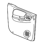 5HS211J3AD - Body: Door Trim Panel for Ram: Dakota Image