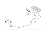 1664709164 - Fuel System: Fuel Line for Mercedes-Benz: GLE350, GLE400, GLE550e, ML350, ML400 Image