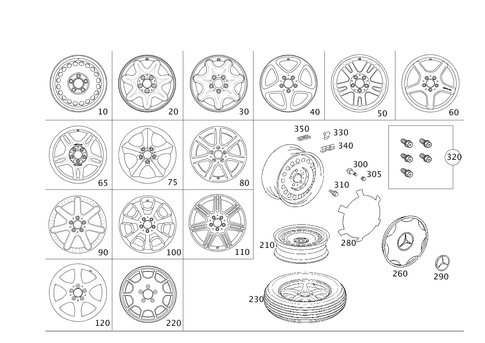 Wheels for 2006 Mercedes-Benz C230 #0
