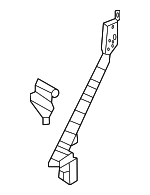 647603S5305ZZ - Body: Inner Lock Pillar for Acura Image