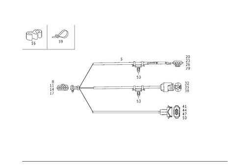 Fuel Pump Cable for 2003 Mercedes-Benz ML55 AMG #0