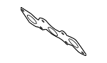 285213C702 - Exhaust: Exhaust Manifold Gasket for Hyundai Image