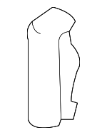 MR333541 - Steering: Power Steering Cooler Tube Insulator for MITSUBISHI Image