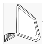VA4562950 - : Quarter Glass for Mazda: CX-50 Image