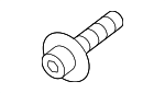 C2Z1588 - Body: Upper Hinge Bolt for Jaguar Image