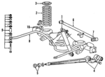 MB584272 - Suspension: Shock Absorber for Dodge: Raider Image
