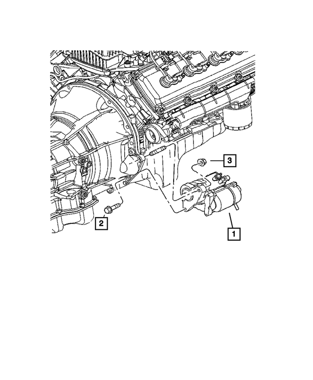 56029750AB - Electrical: Engine Starter for Mopar Image image