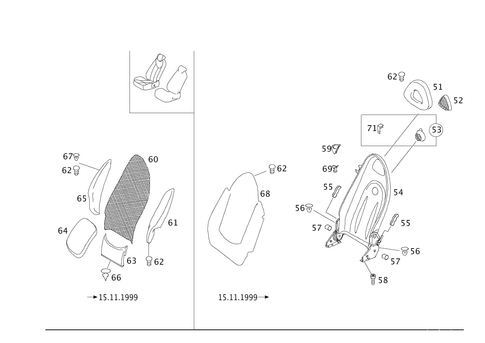 Driver Seat for 2019 Smart EQ fortwo #0