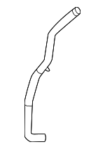 G923660020 - Cooling System: Inlet Hose for Toyota: 4Runner, Land Cruiser Image