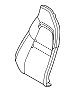 992881575AY - Body: Seat Back Pad for Porsche Image