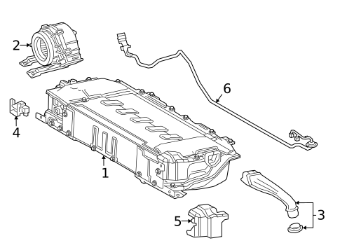 Battery for 2022 Toyota Prius AWD-e #2