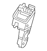 8T0885681A - Body: Release Lever for Audi Image