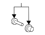 4K0898501 - Body: Seat Frame Hardware Kit for Audi Image