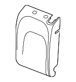 4K5885815ABIJL - Body: Seat Back Cover for Audi Image