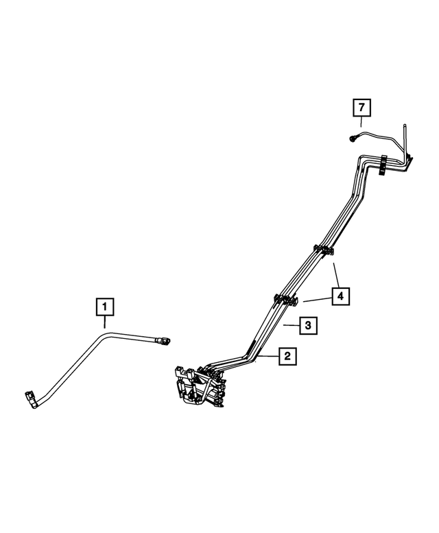 5085280AC - Fuel: Fuel Supply Tube for Mopar Image image