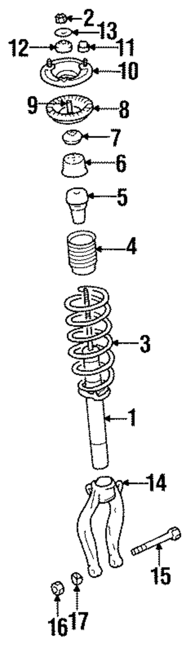 MB242352 - Suspension: Suspension Strut Bumper for Mopar Image