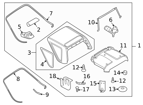 Top & Components for 2005 Land Rover Freelander #0